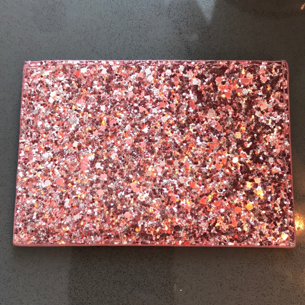 Kate Spade glitter credit card holder